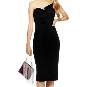 Topshop Twist Bow Dress